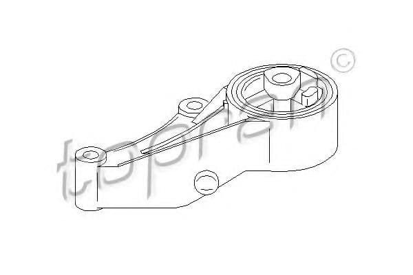 207 040 Topran Подушка двигуна