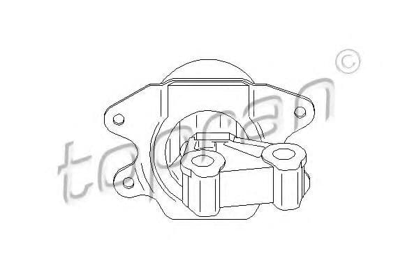207 560 Topran Подушка двигуна