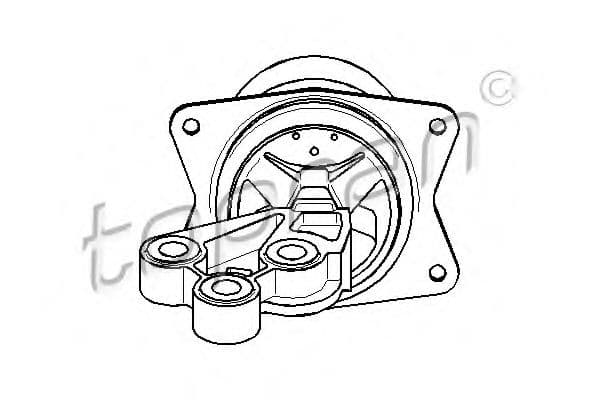206 576 Topran Подушка двигуна