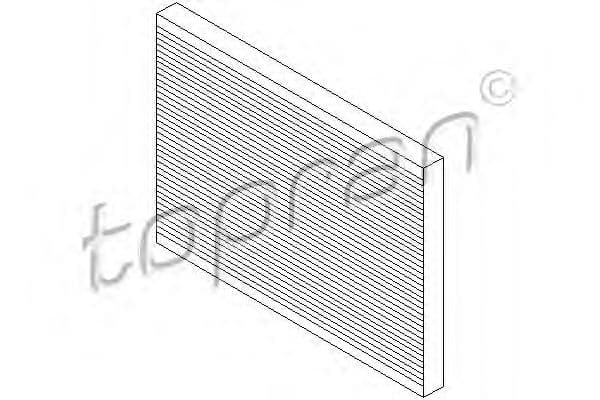 207 568 Topran Фільтр салону