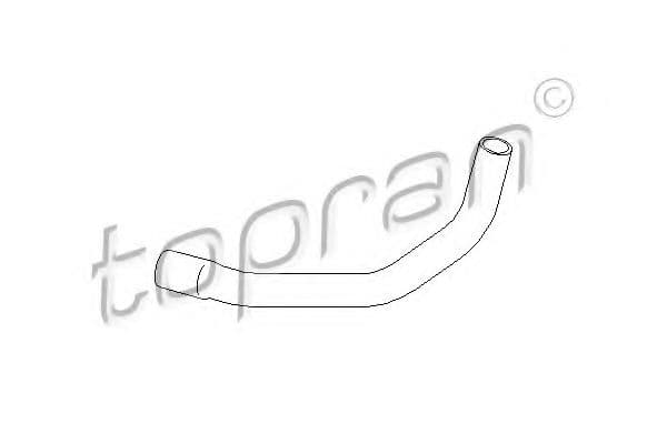 301 437 Topran Патрубок радиатора системы охлаждения двигателя для Ford Ka