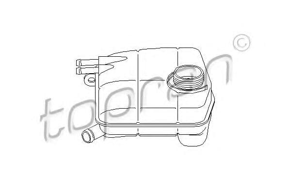 302 296 Topran Бачок охолоджувальної рідини