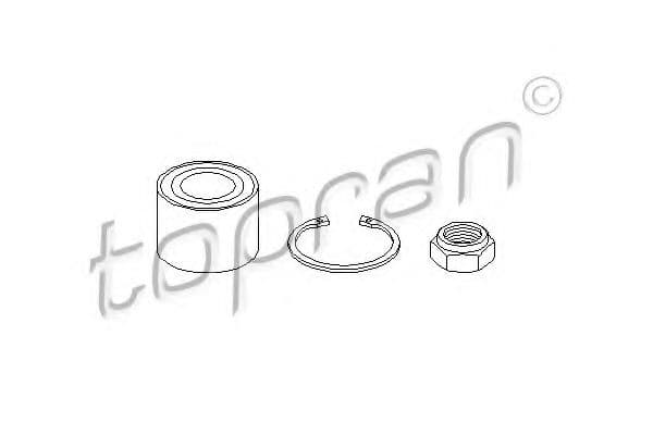 302 151 Topran Підшипник ступиці колеса