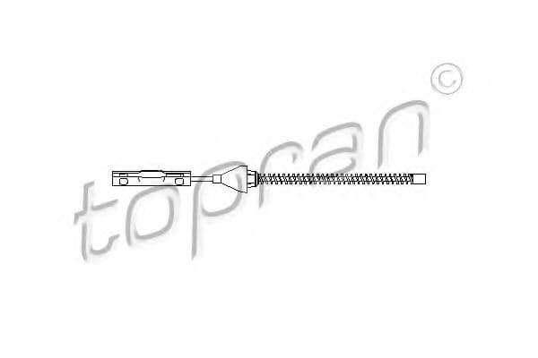 302 064 Topran Трос ручного тормоза