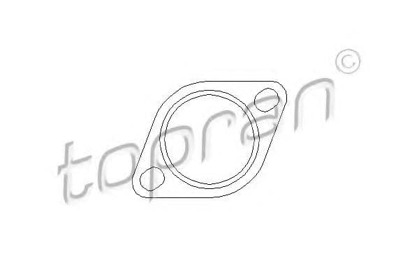 300 374 Topran Прокладка приймальної труби