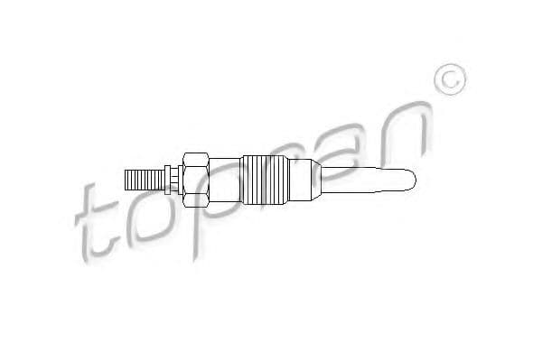 400 446 Topran Свічка розжарювання