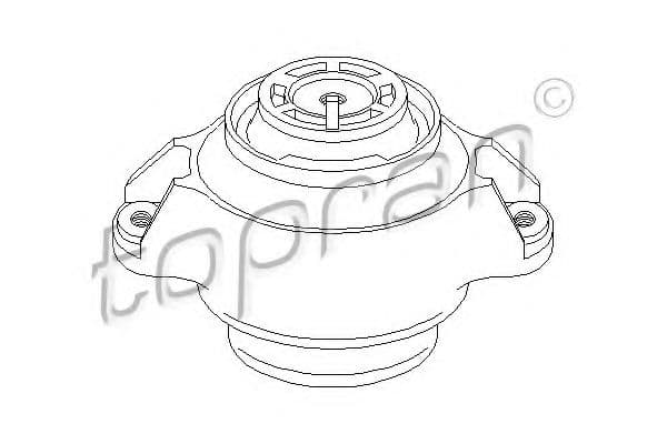 400 029 Topran Подушка двигуна