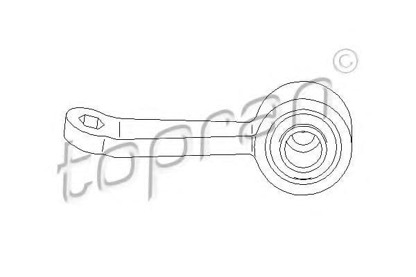 400 623 Topran Стійка стабілізатора для Mercedes S-Class