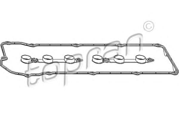 500 937 Topran Комплект прокладок клапанної кришки