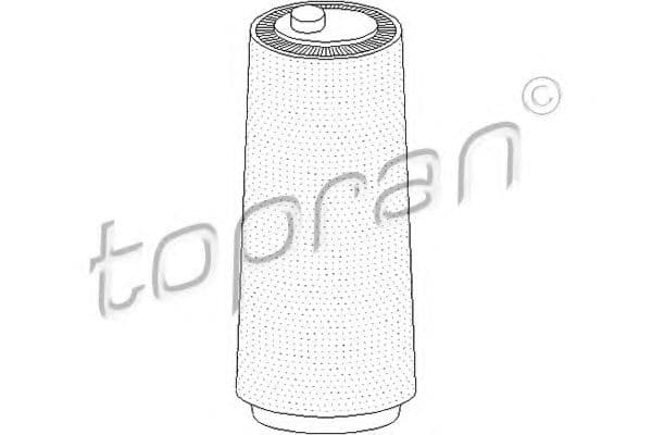 500 227 Topran Повітряний фільтр