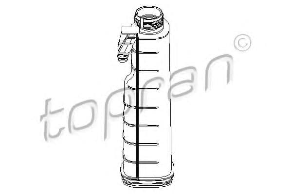 500 789 Topran Бачок охолоджувальної рідини