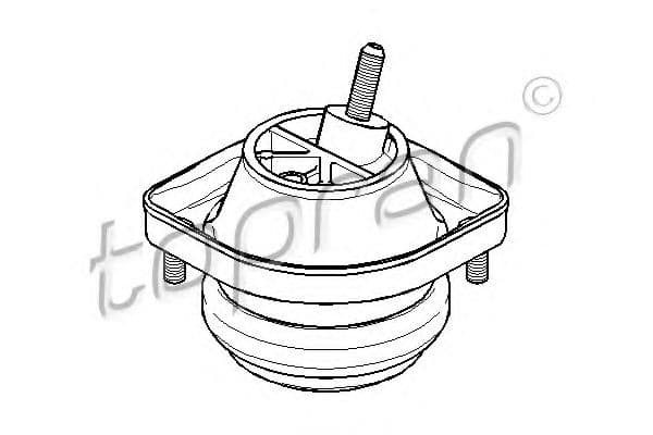 500 748 Topran Подушка двигуна