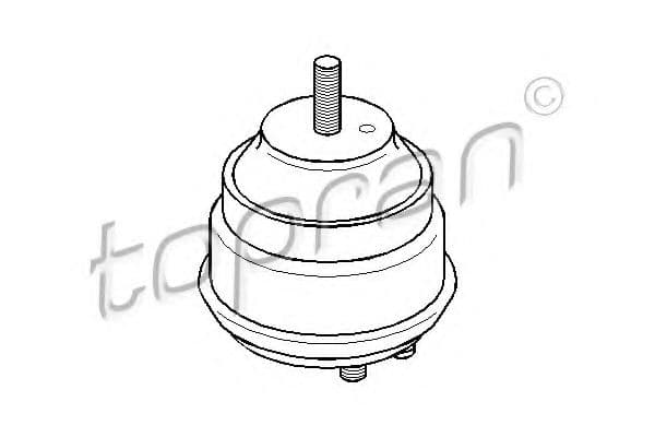 500 752 Topran Подушка двигуна для BMW 3 Series