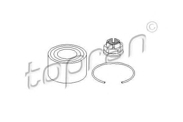 700 178 Topran Подшипник ступицы колеса