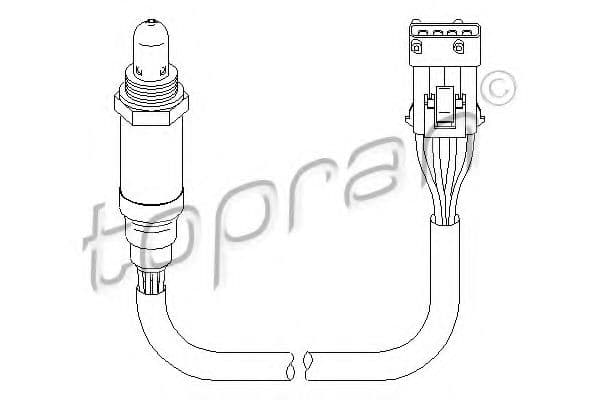 721 853 Topran Лямбда-зонд