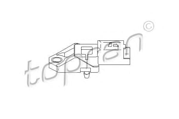 721 623 Topran Датчик давления наддува