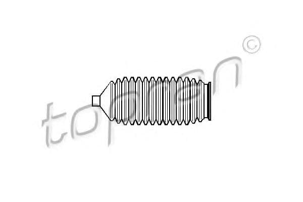 721 139 Topran Пильник кермової рейки