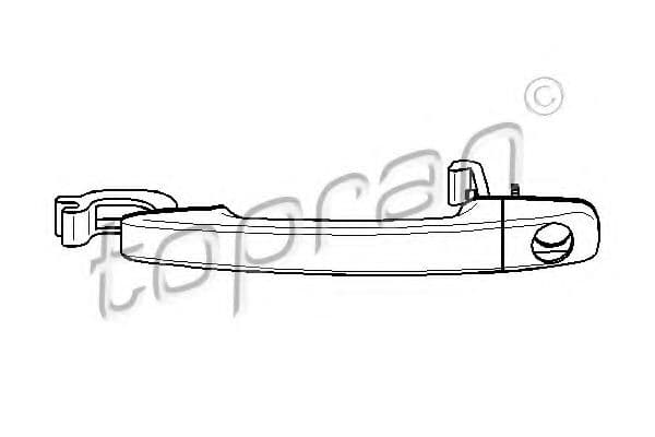 721 732 Topran Ручка двери