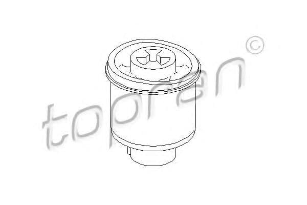108 243 Topran Сайлентблок балки