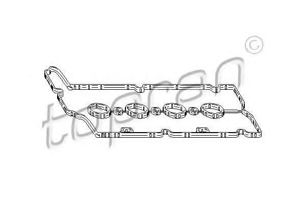 207 621 Topran Прокладка клапанной крышки