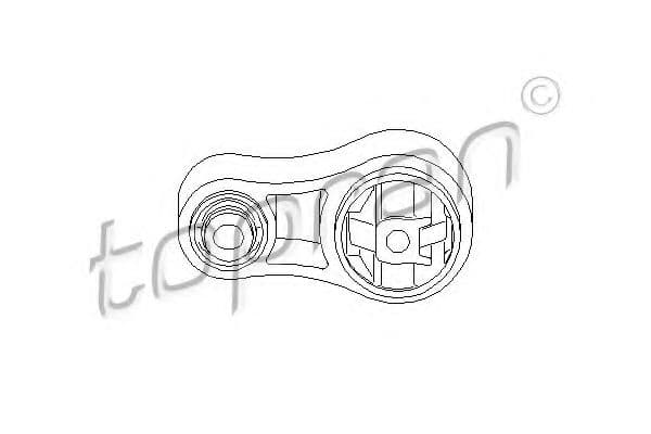 207 757 Topran Подушка двигуна