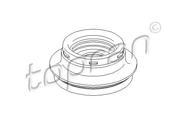 304 044 Topran Опорний підшипник амортизатора