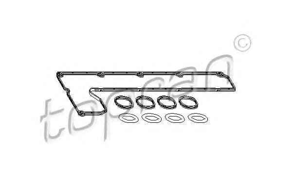 303 992 Topran Комплект прокладок клапанной крышки