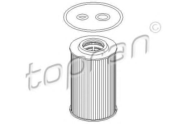 112 939 Topran Масляный фильтр