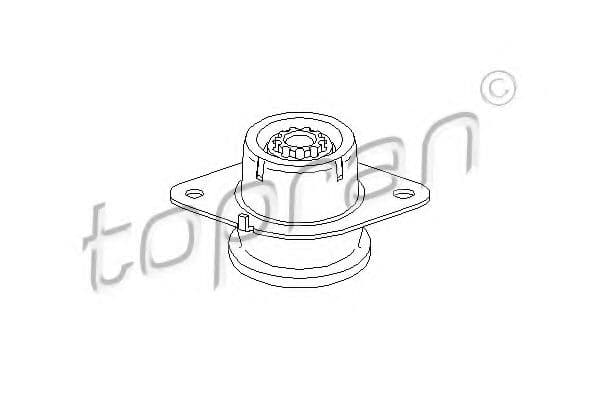 207 758 Topran Подушка двигателя