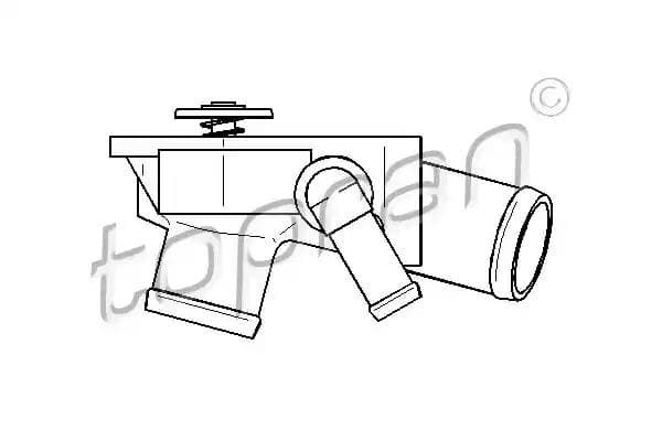 206226 Topran Термостат
