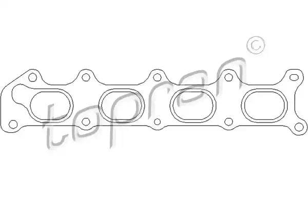722197 Topran Прокладка випускного колектора