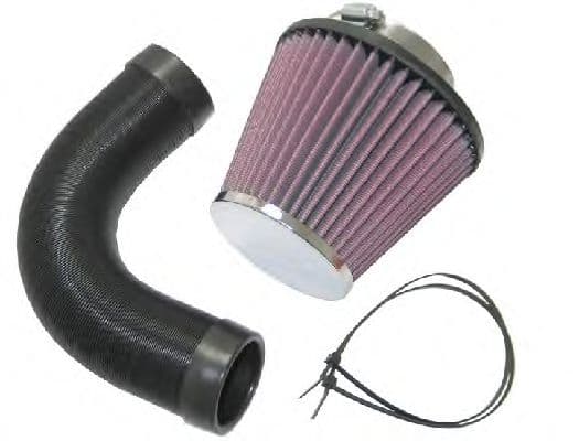 57-0067 K&N Filters Резонатор повітряного фільтра для Opel Corsa
