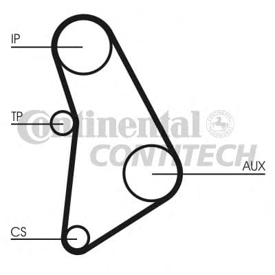 CT528 Contitech Ремінь ГРМ