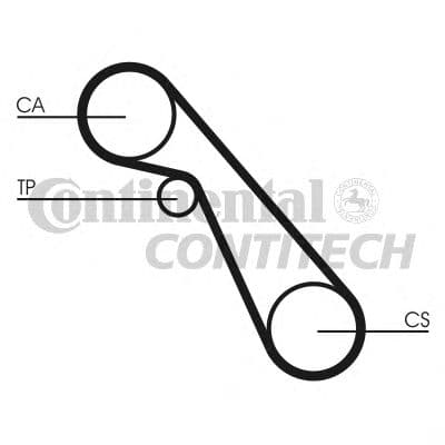 CT703 Contitech Ремінь ГРМ