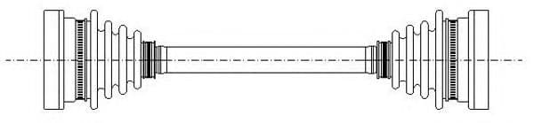 655-213 Cifam Піввісь для BMW 5 Series