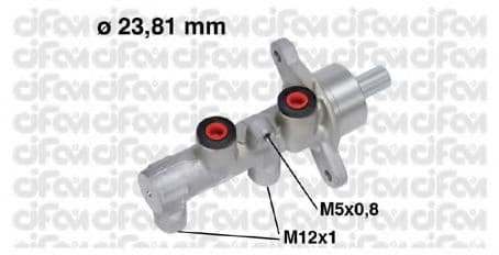 202-712 Cifam Головний гальмівний циліндр для Opel Meriva