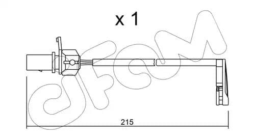 su291 Cifam Датчик зношення гальмівних колодок