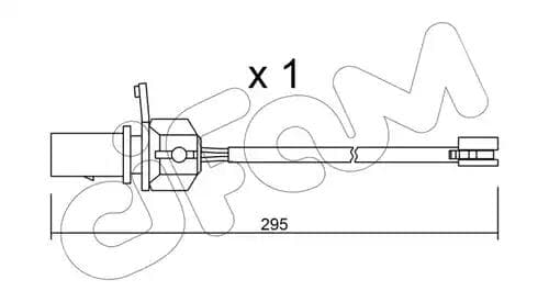 su331 Cifam Датчик износа тормозных колодок для Porsche Macan