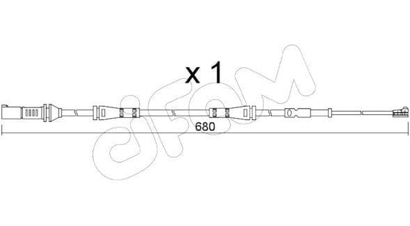 su369 Cifam Датчик износа тормозных колодок для BMW i3