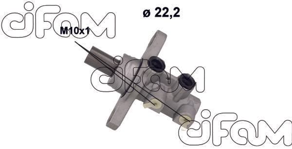 2021181 Cifam Главный тормозной цилиндр для Chevrolet Aveo