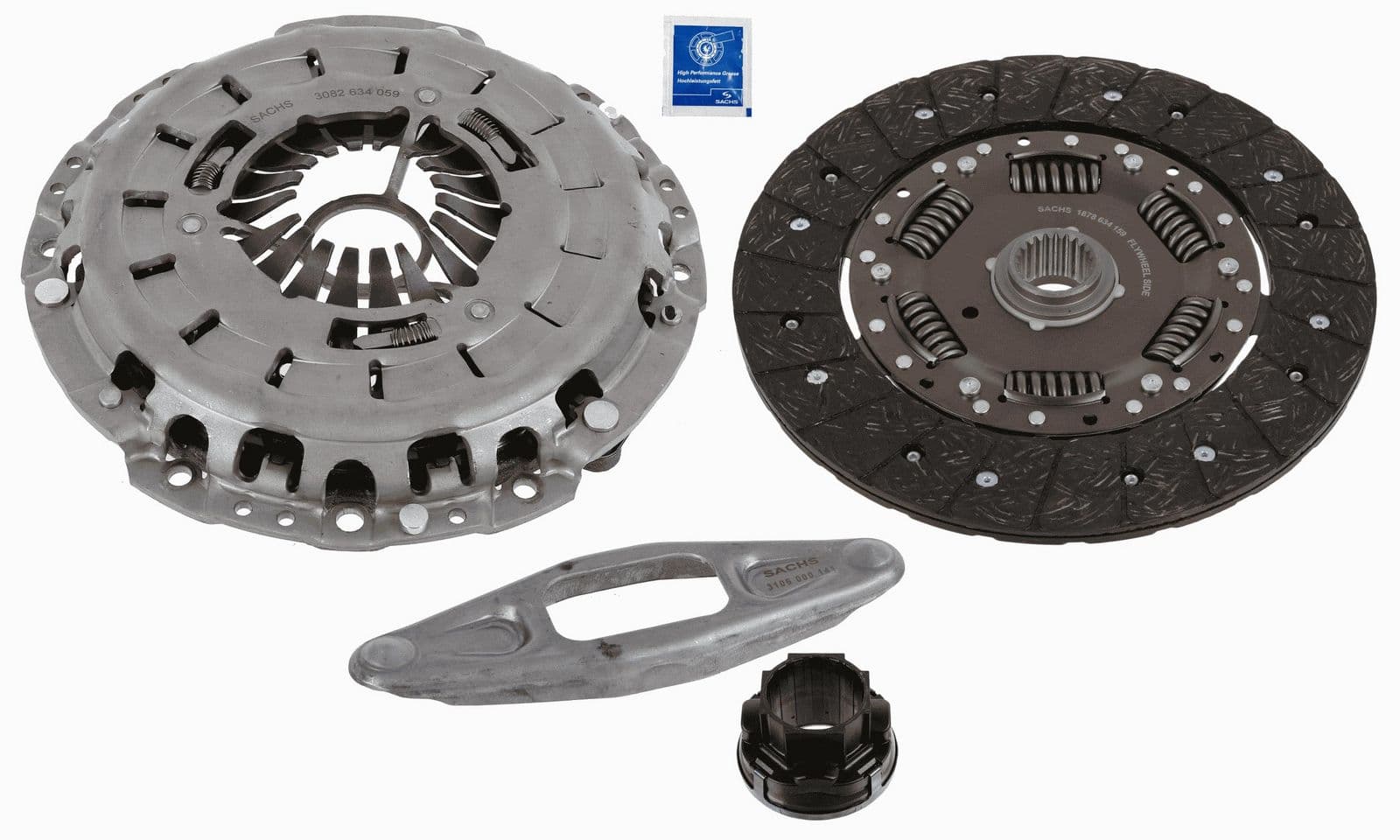 3000951680 Sachs Комплект зчеплення