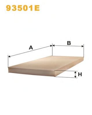 93501E WIX Filters Фільтр салону