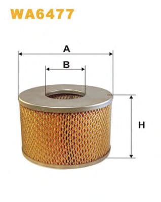WA6477 WIX Filters Повітряний фільтр