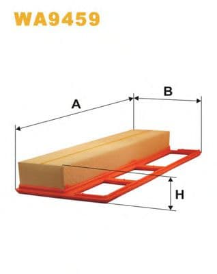 WA9459 WIX Filters Повітряний фільтр