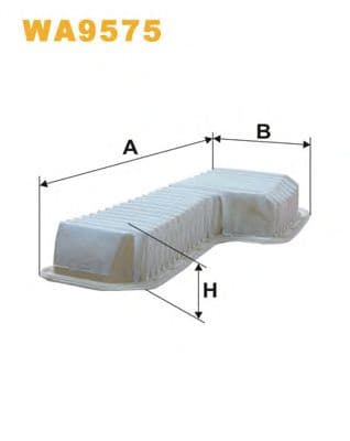 WA9575 WIX Filters Повітряний фільтр
