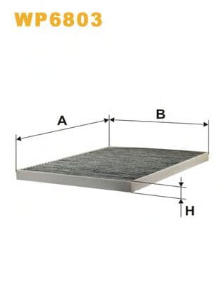WP6803 WIX Filters Фільтр салону для Opel Omega