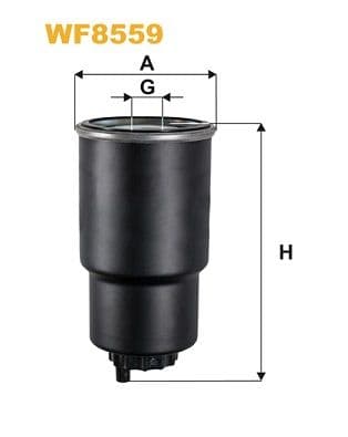 wf8559 WIX Filters Топливный фильтр