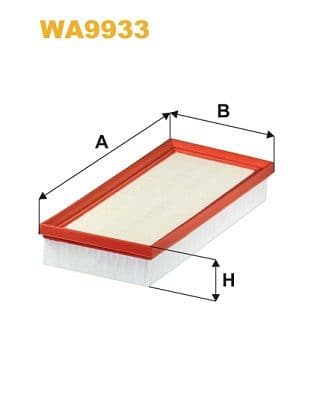 wa9933 WIX Filters Повітряний фільтр