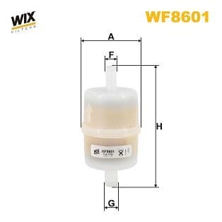 wf8601 WIX Filters Паливний фільтр