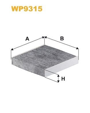wp9315 WIX Filters Фільтр салону
